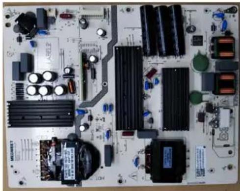 Close-up of an electronic circuit board with various components and connectors (no readable text or symbols)