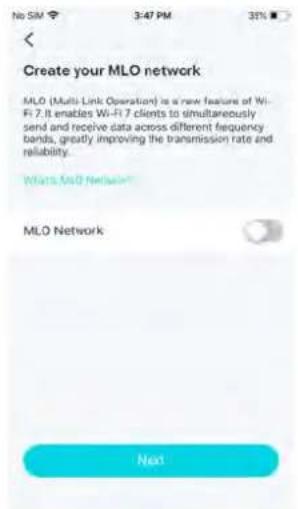 Create your MLO network MLO (Multi-Link Operation) is a new feature of Wi-Fi 7. It enables Wi-Fi 7 clients to simultaneously send and receive data across different frequency bands, greatly improving the transmission rate and reliability. What's MLO Network! MLO Network Next