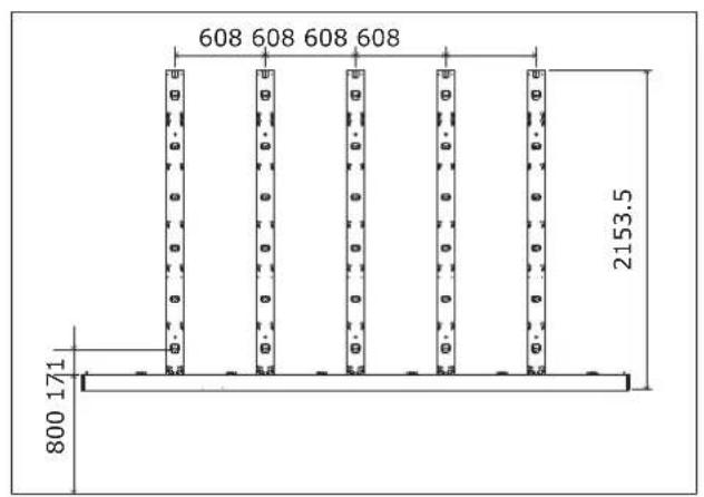 608 608 608 608 2153.5 800 171