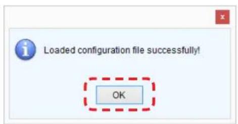 Loaded configuration file successfully! OK