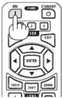 ON POWER STAND/SY 2 3 SER EXIT ENTER FOCUS SHIFT ZOOM