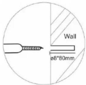 Wall Ø8*80mm