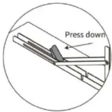 Press down