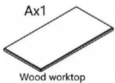 Ax1 Wood worktop