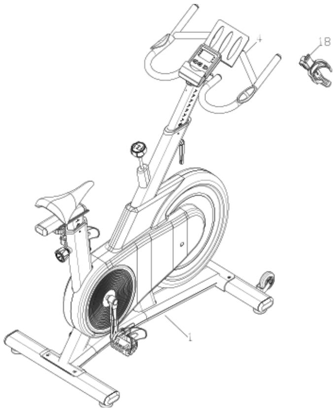 CECOTEC Drumfit Indoor 7000 Magno - PIÈCES ET COMPOSANTS - 6