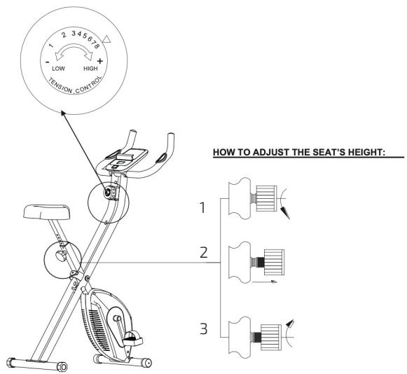 CECOTEC Drumfit X Bike Neo - PIÈCES ET COMPOSANTS - 7