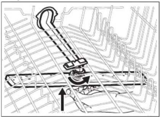 Technical diagram of a mechanical assembly with no visible text or symbols