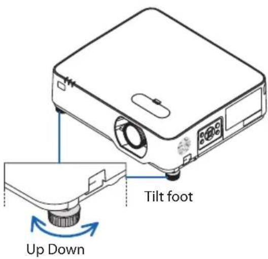 Tilt foot Up Down