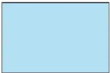 Plain light blue rectangle with no text, symbols, or markings