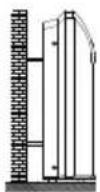 BEKO BEMPE 090 - Installazione a parete - 1
