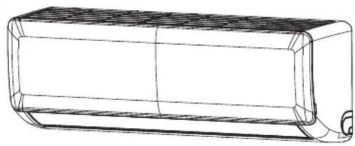 Line drawing of a rectangular electronic component with a recessed top surface (no text or symbols)
