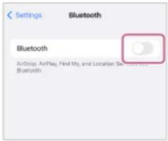 Settings Bluetooth Bluetooth AirDrop, AirPlay, Find My, and Location Selection Bluetooth
