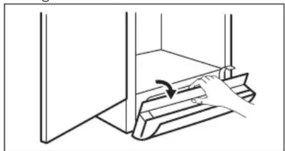 AEG S83820KMW3 - Limpieza de la rejilla de ventilación - 1