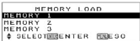 PANASONIC PT-AE300U - MEMORY LOAD - 1