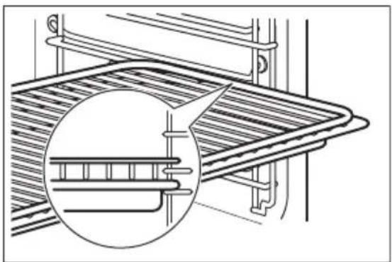 Technical line drawing of a structural component with an inset magnified detail (no text or symbols)