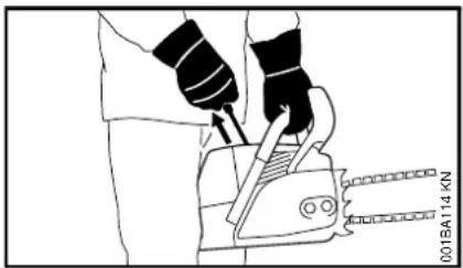 STIHL MS 291 C-Q - Advertencia! - 2