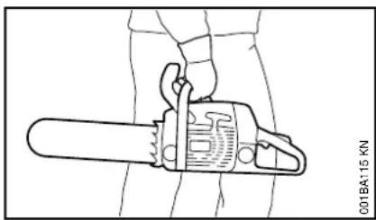STIHL MS 291 C-Q - Advertencia! - 1