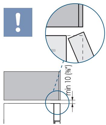 SMEG RF376RSIX - Profundidade com a porta - 4