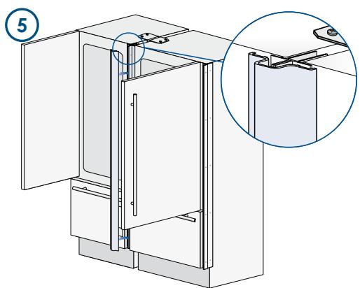 SMEG RF376RSIX - Installatie in de ruimte - 6