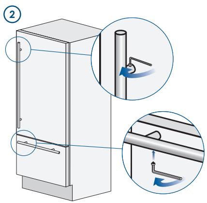 SMEG RF376RSIX - Gör som följer: - 2