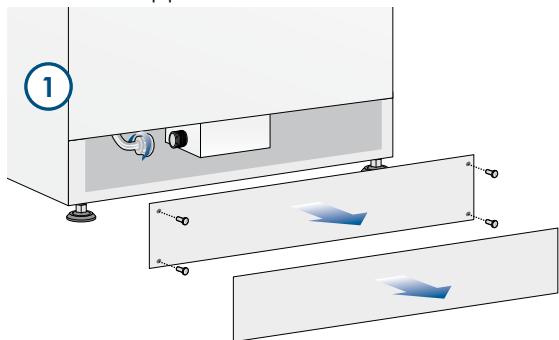 SMEG RF376RSIX - Intervenir de la manière suivante : - 2