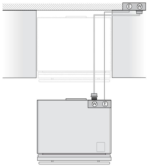 SMEG RF376RSIX - Подключение к электрической водопроводной сетям - 1