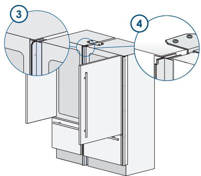 SMEG RF376RSIX - Gjør som følger: - 3