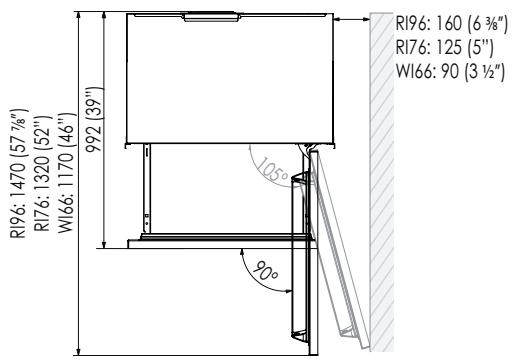 SMEG RF376RSIX - Djup med dörr (utan panel) - 1