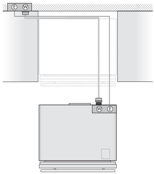 SMEG RF376RSIX - Elektrische en hydraulische aansluitingen - 2