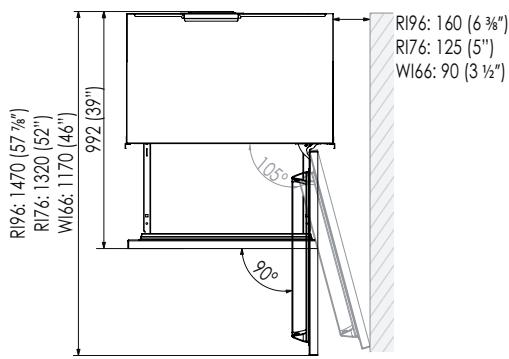 SMEG RF376RSIX - Syvyys oven kanssa (ilman paneelia) - 1