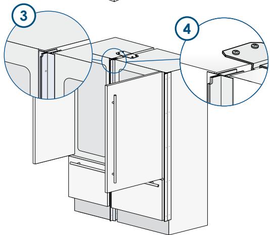 SMEG RF376RSIX - Installation in der Öffnung - 5