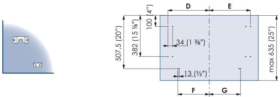 SMEG RF376RSIX - Przygotowanie paneli dekoracyjnych na chłodziarkę ze szklanymi drzwiczkami i szufladą - 4