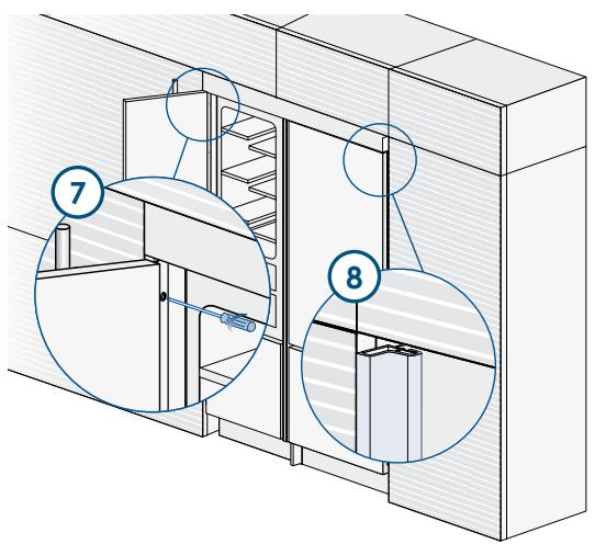 SMEG RF376RSIX - Installatie in de ruimte - 8