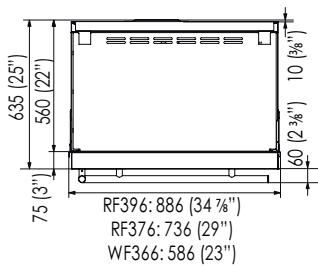 SMEG RF376RSIX - Głębokość z drzwiczkami - 2