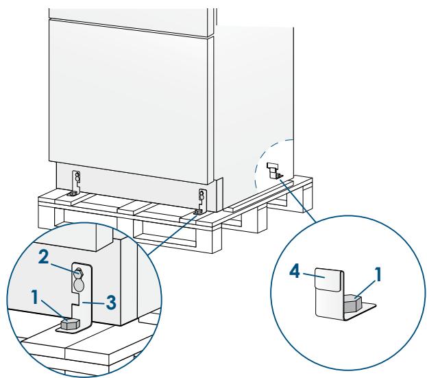 SMEG RF376RSIX - Transport naar de installatieplek en uitpakken - 1