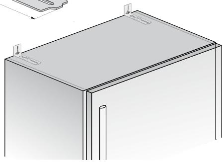 SMEG RF376RSIX - Montaggio della sicurezza antiribaltamento - 2