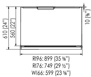 SMEG RF376RSIX - Tiefe mit Tür (ohne Platte) - 2