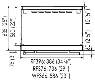 SMEG RF376RSIX - Profondeur - 2
