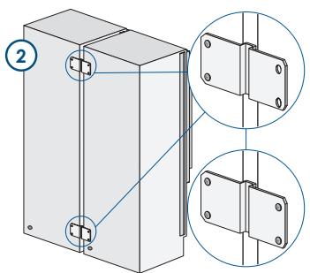 SMEG RF376RSIX - Postępować w następujący sposób: - 2
