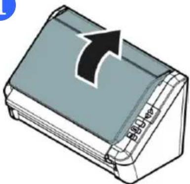 3D diagram of a printer with an arrow indicating orientation, no text or symbols present
