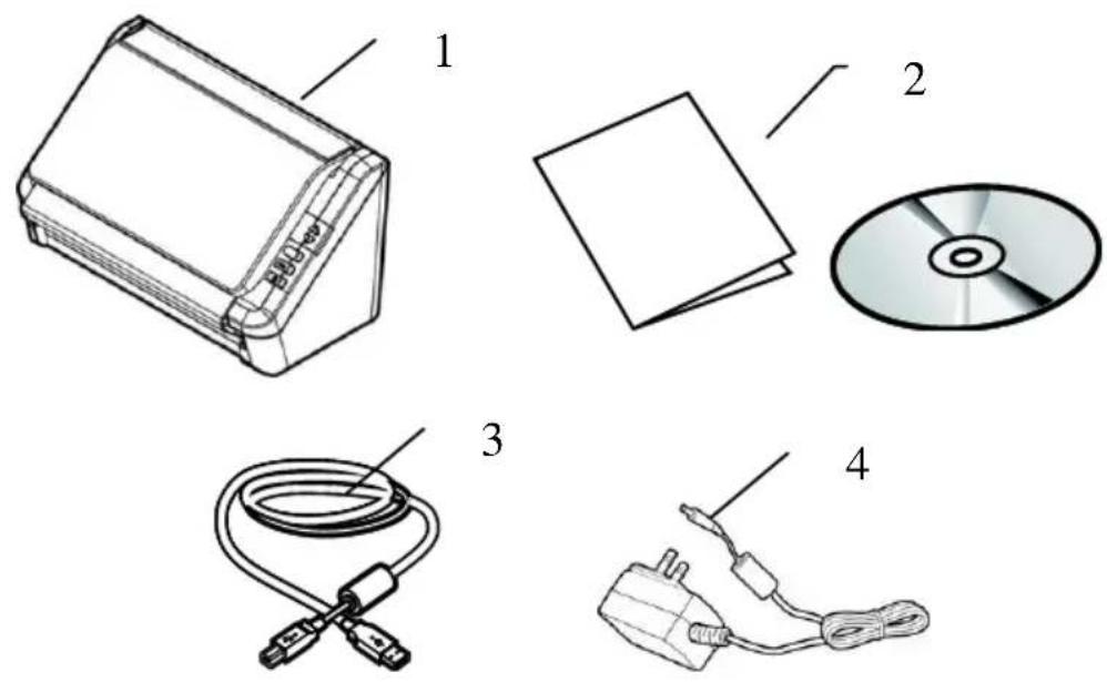 AVISION AV332 - Package Items - 1
