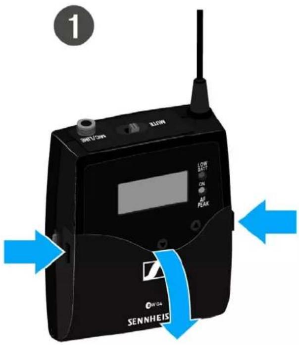 1 SNN1/ON BLOW LOW BATT ON AF PEAK OW O4 SENNHEIS