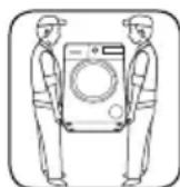 SHARP ES-WNFL814CWDA-DE - ⚠️The machine must be carried by at least 2 people. - 1