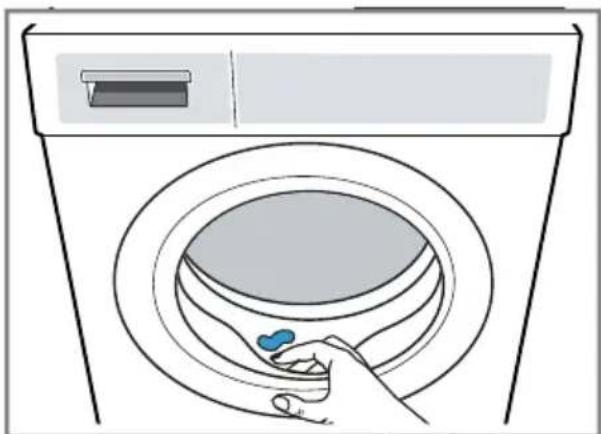 BOSCH WAN2821XME - Nettoyer le joint en caoutchouc - 1