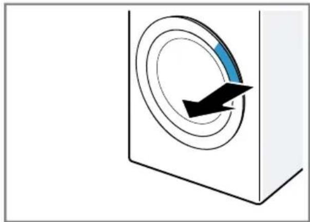 BOSCH WAN2821XME - Ouvrir la porte - 1
