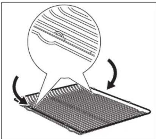 Diagram showing a mechanical or structural component with rotational arrows indicating motion, no text or symbols present.