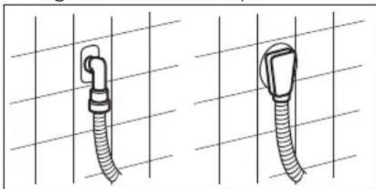 Two hand-drawn cable connectors on grid paper, one with a loop and the other with a bulb (no text or symbols)