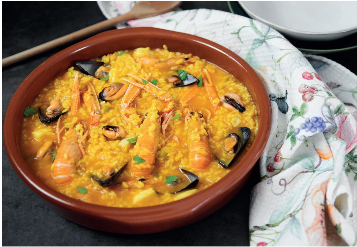 CECOTEC Pack 2 Ollas H Deluxe - Arroz caldoso con marisco - 1