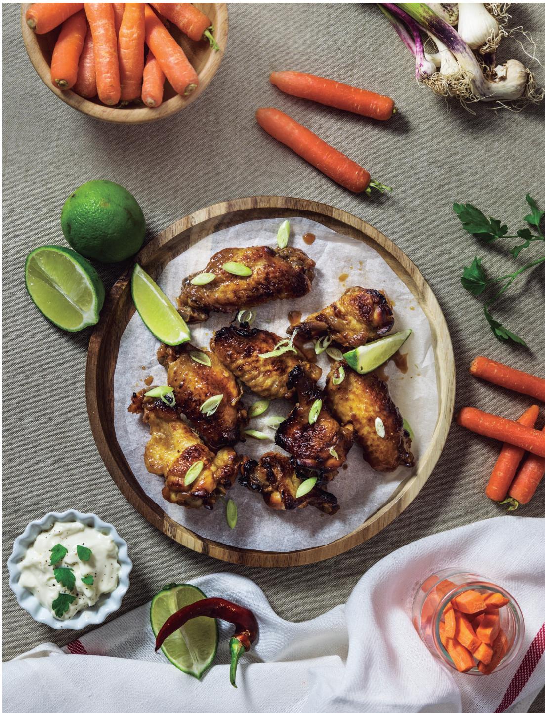CECOTEC Pack 2 Ollas H Deluxe - Alitas de pollo con miel y soja - 4