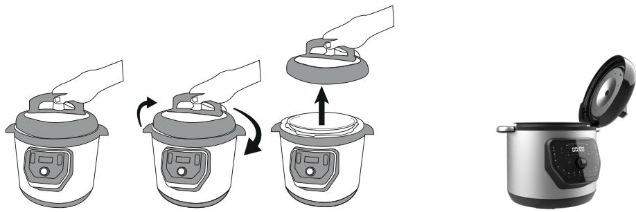 CECOTEC Olla Gm Modelo H Cubeta Slowpot Cubeta Excelsior - NIE OTWIERAJ POKRYWY NA SIŁĘ - 1